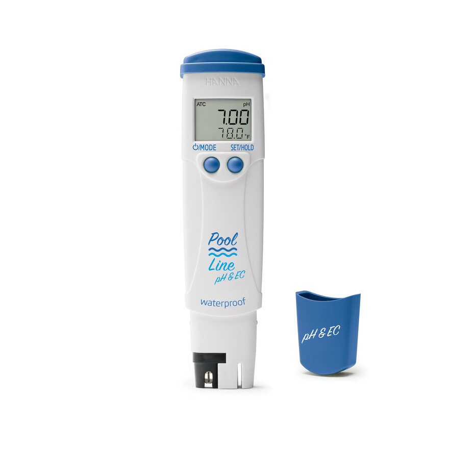 Testeur de sel pour piscine – pH/EC/TDS/°C Combo Hanna HI98130