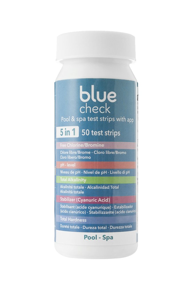 Bandelettes de test Blue Check avec application